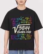 Mockup Boxy Heavyweight Tee Black male close-up 11