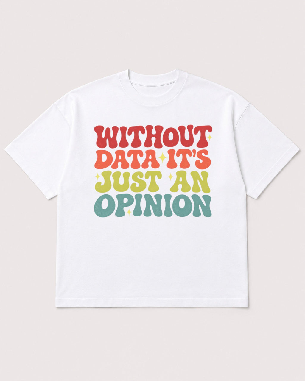 Mockup Boxy Heavyweight Tee White product