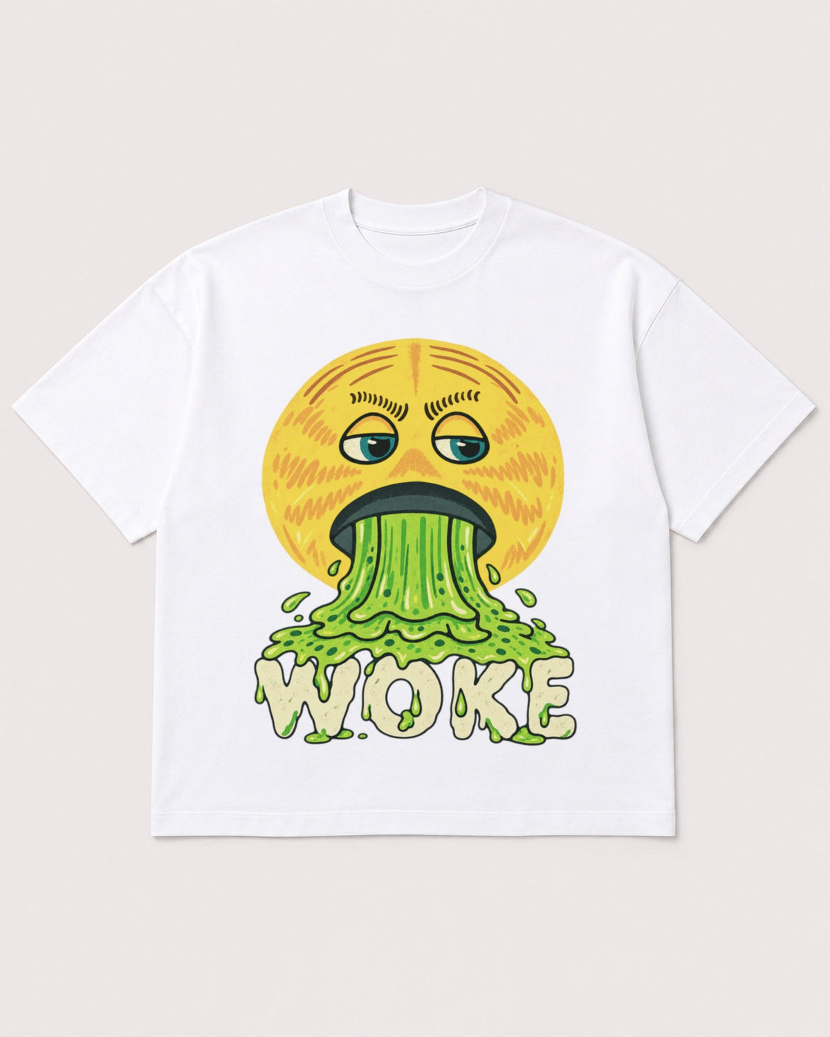 Mockup Boxy Heavyweight Tee White product