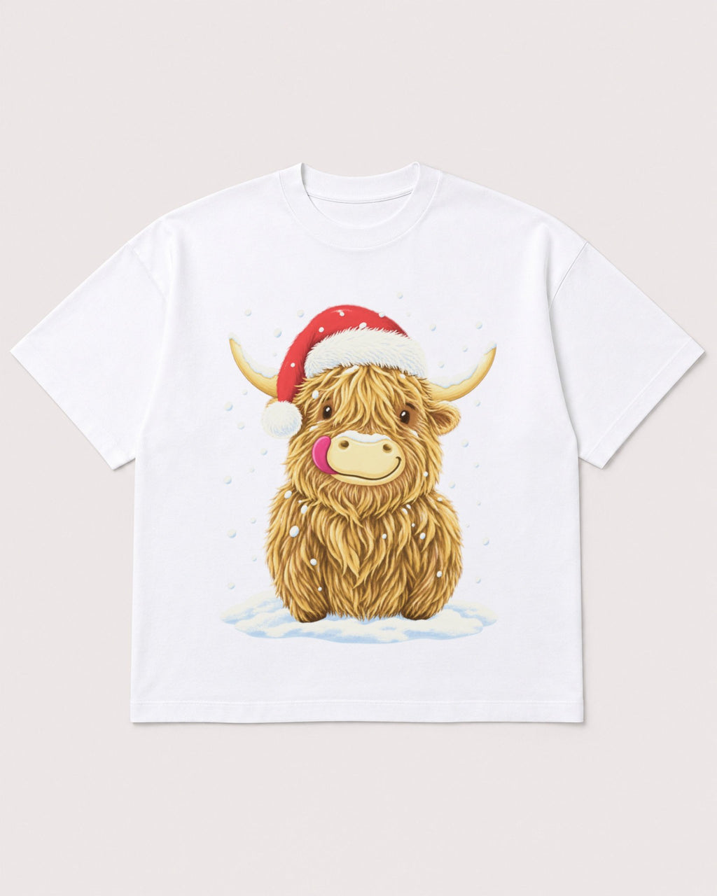 Mockup Boxy Heavyweight Tee White product