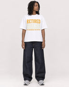 Mockup Boxy Heavyweight Tee White female full-body 24