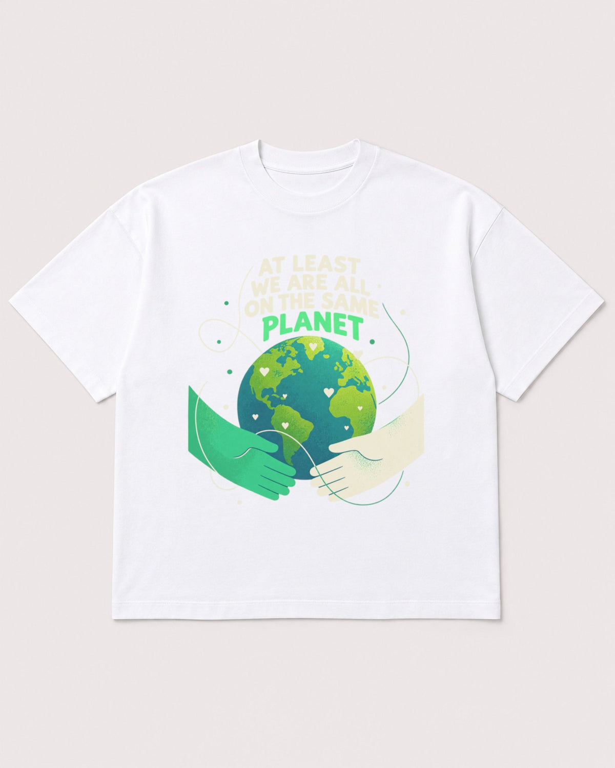Mockup Boxy Heavyweight Tee White product