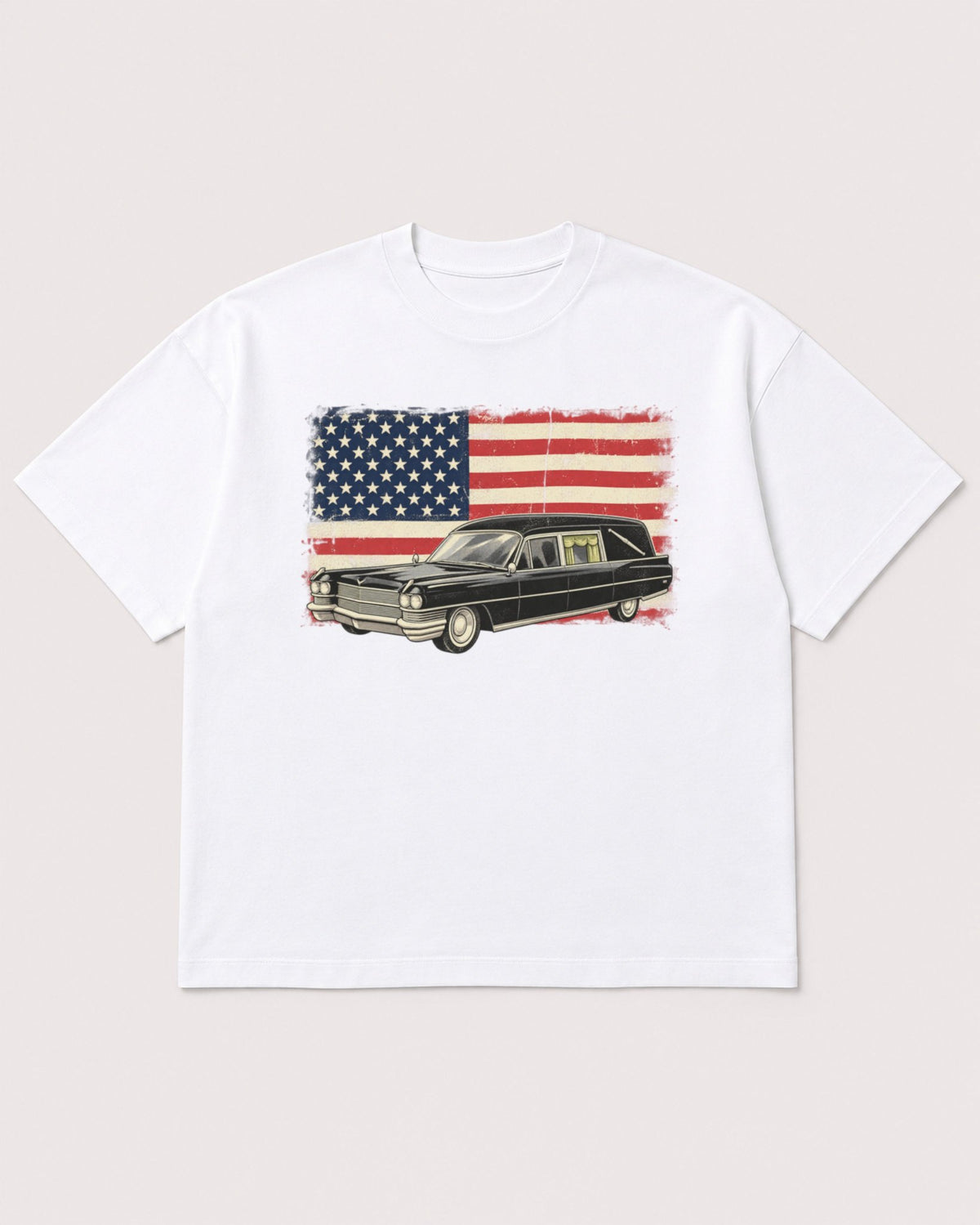 Mockup Boxy Heavyweight Tee White product