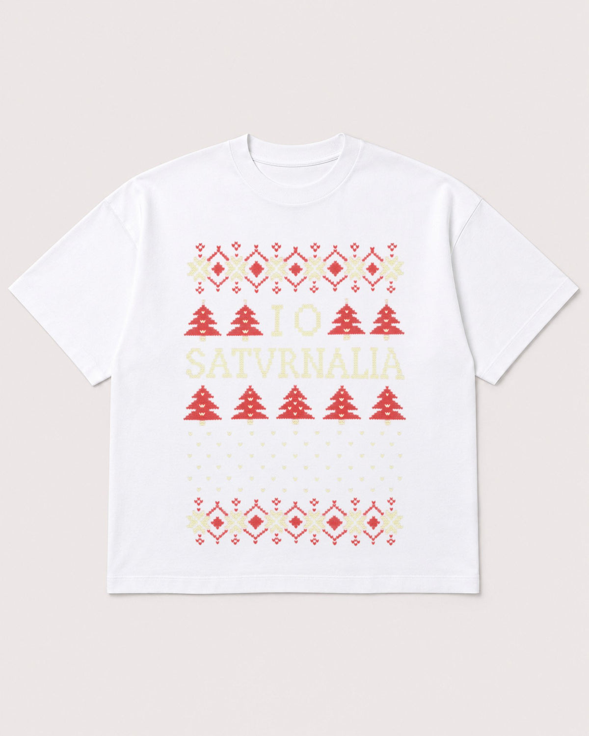 Mockup Boxy Heavyweight Tee White product