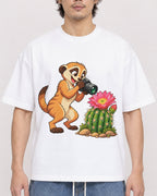Mockup Boxy Heavyweight Tee White male close-up 03