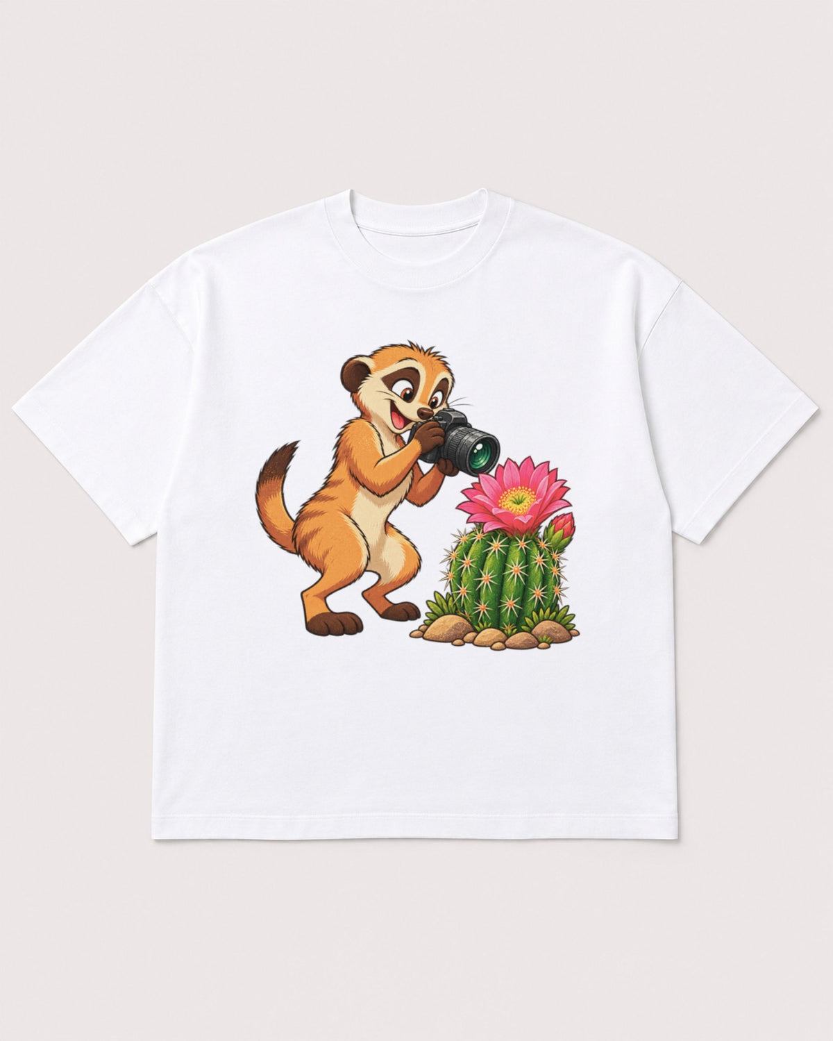 Mockup Boxy Heavyweight Tee White product