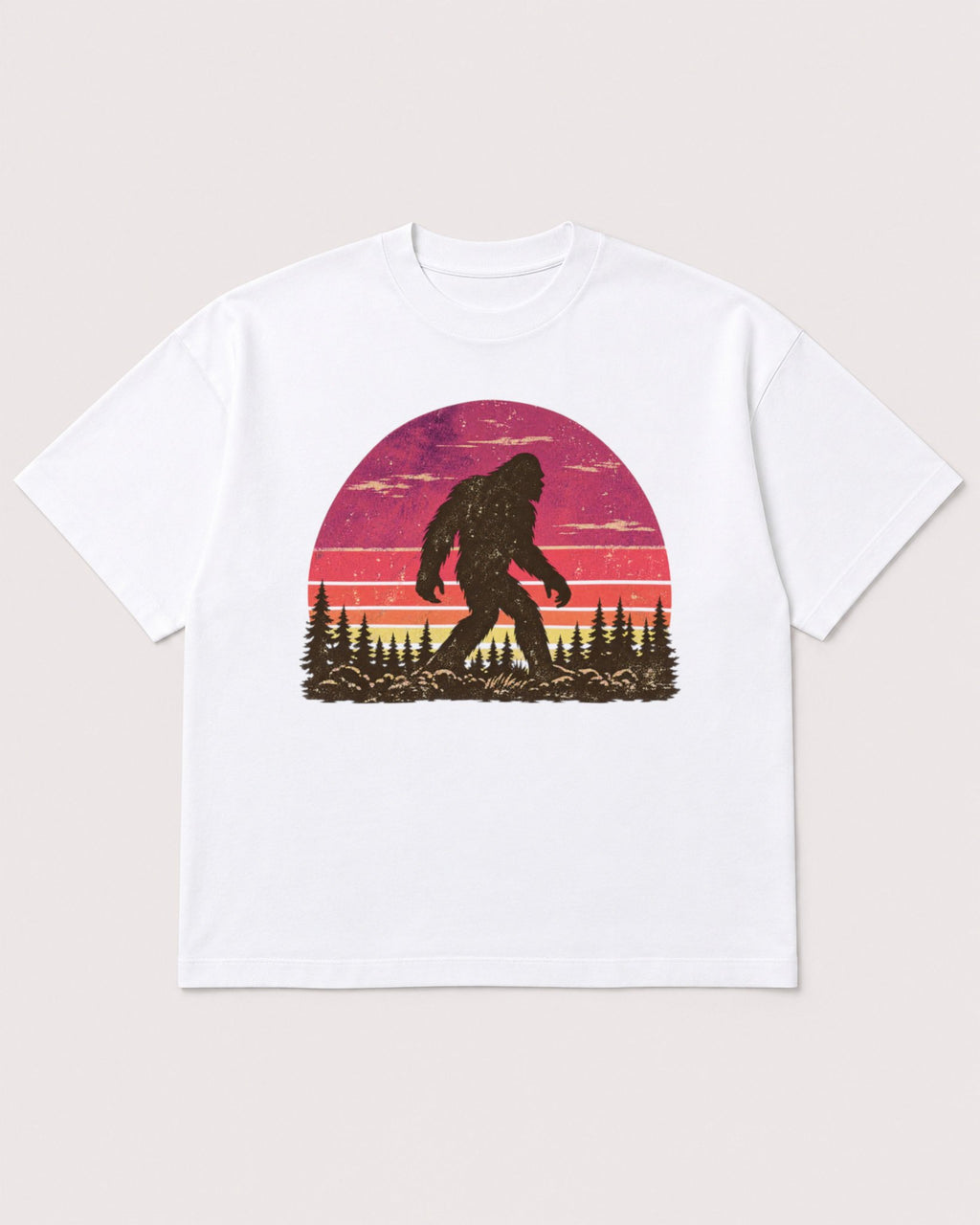 Mockup Boxy Heavyweight Tee White product