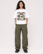 Mockup Boxy Heavyweight Tee White female full-body 07