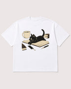 Mockup Boxy Heavyweight Tee White product