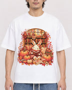 Mockup Boxy Heavyweight Tee White male close-up 03