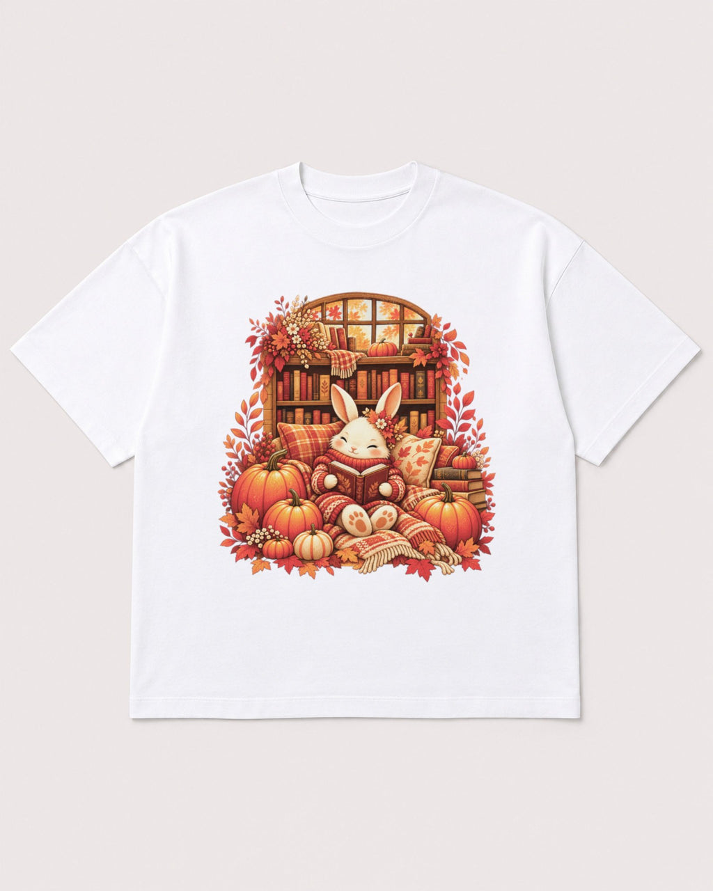 Mockup Boxy Heavyweight Tee White product