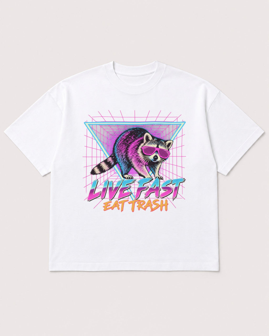 Mockup Boxy Heavyweight Tee White product