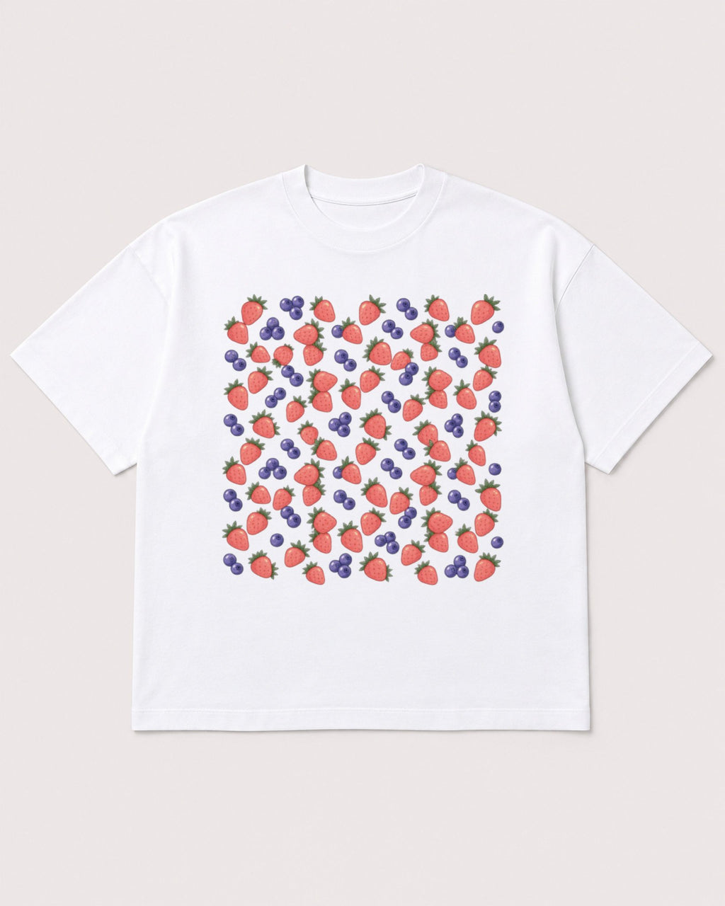 Mockup Boxy Heavyweight Tee White product