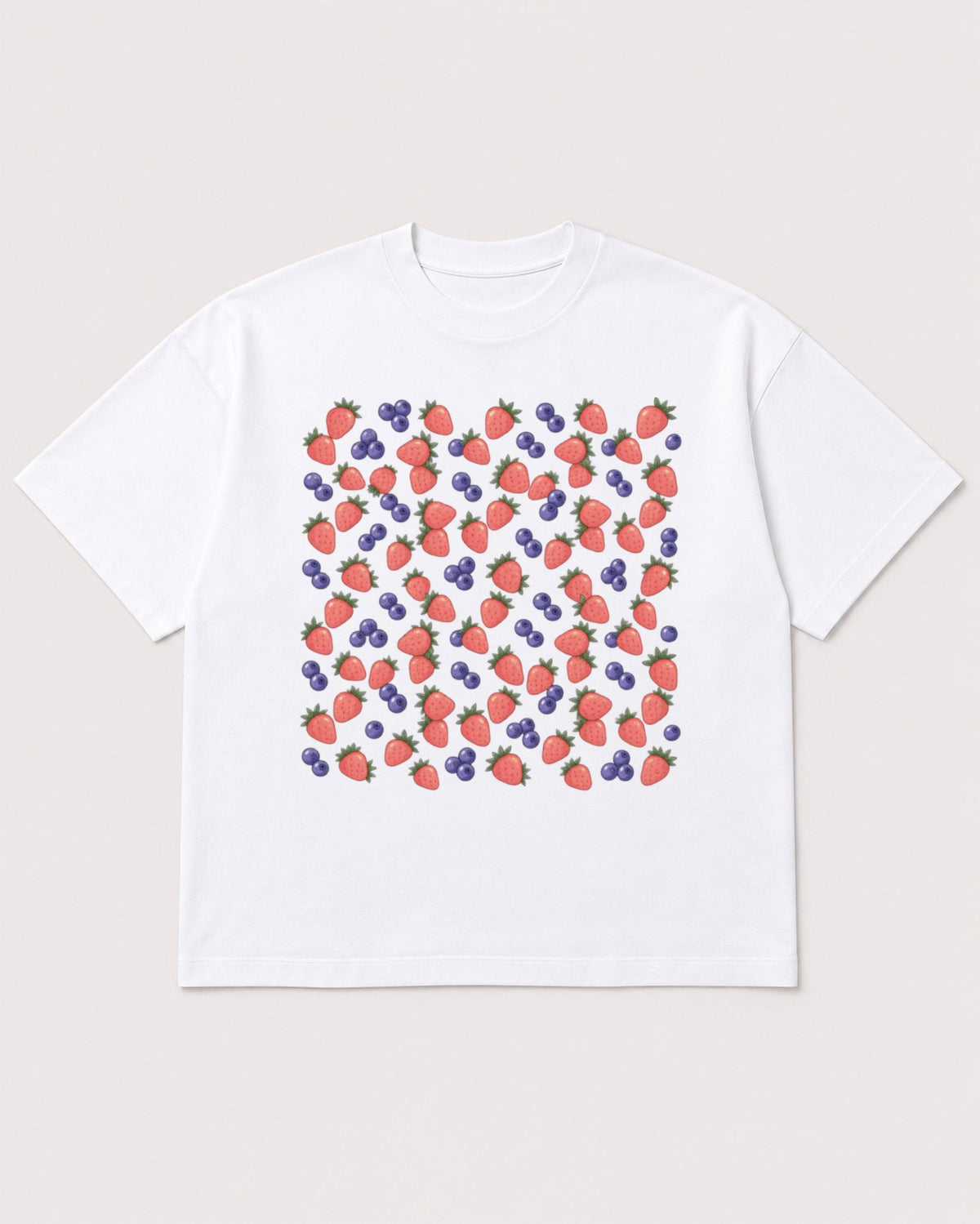 Mockup Boxy Heavyweight Tee White product