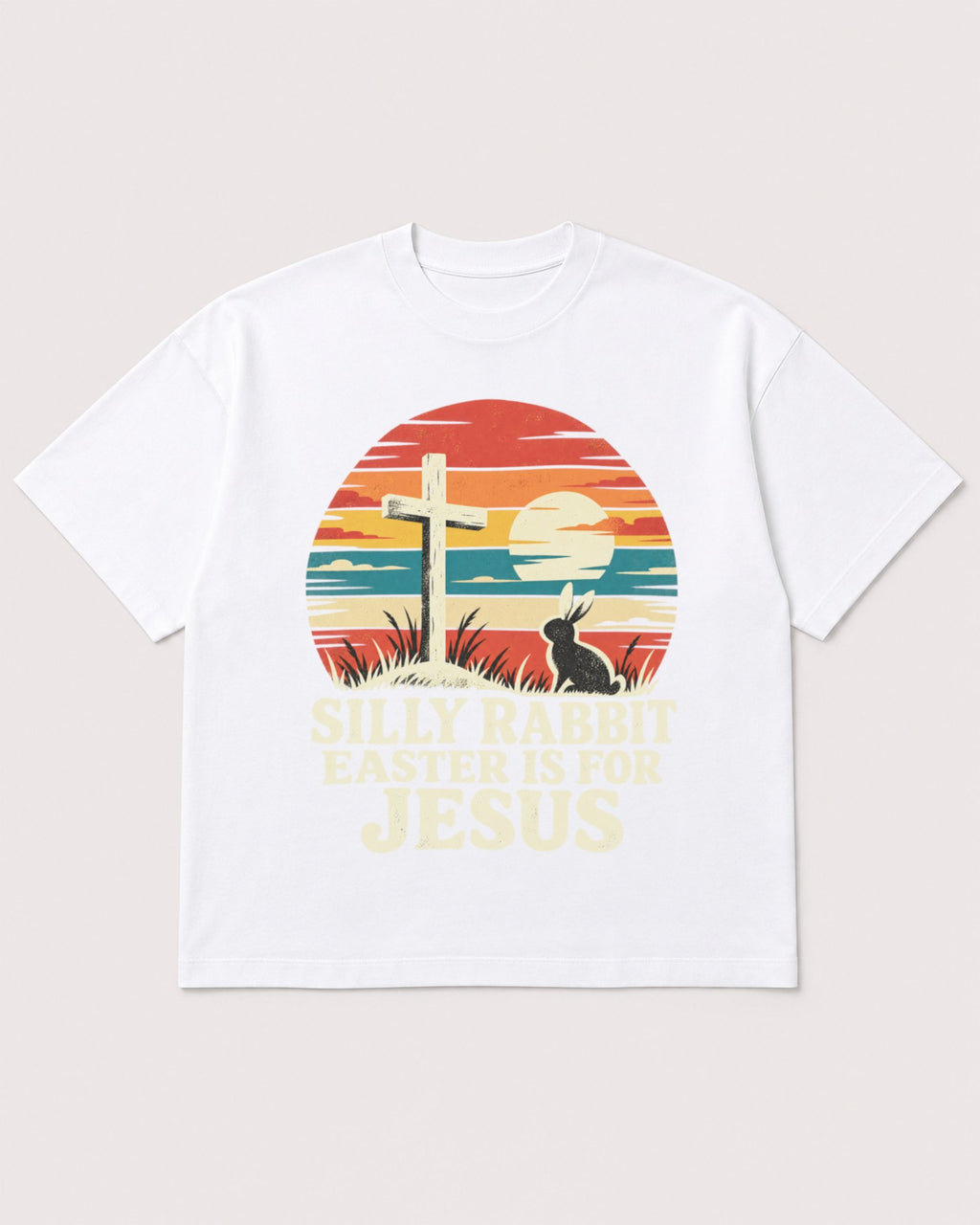 Mockup Boxy Heavyweight Tee White product