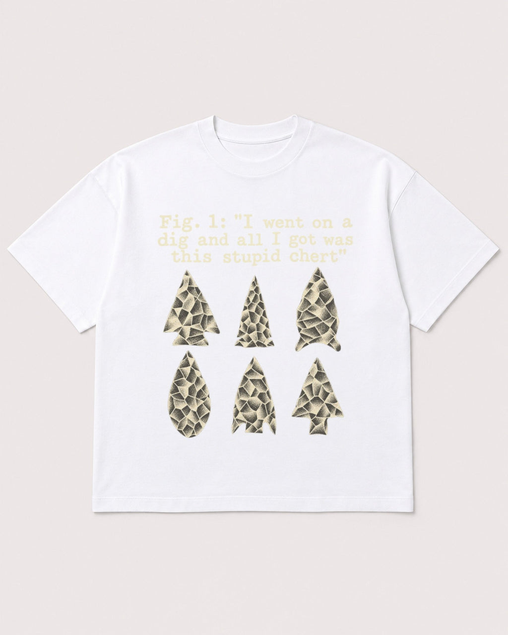 Mockup Boxy Heavyweight Tee White product