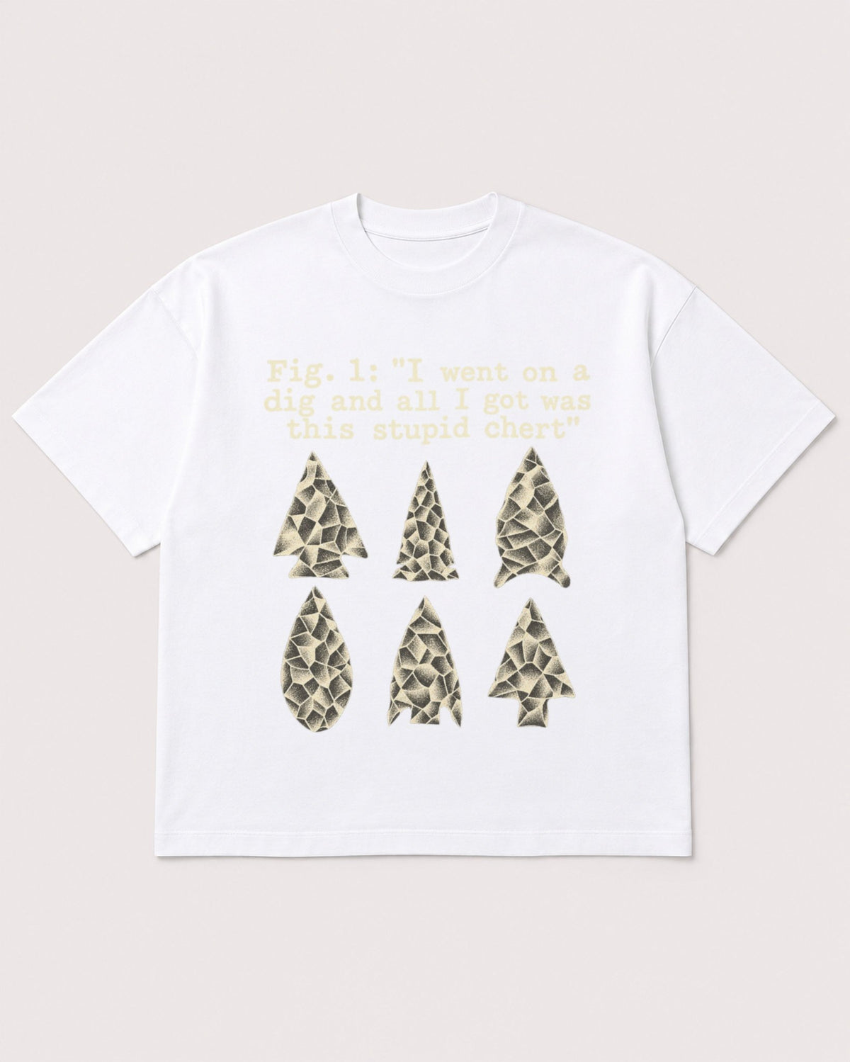 Mockup Boxy Heavyweight Tee White product