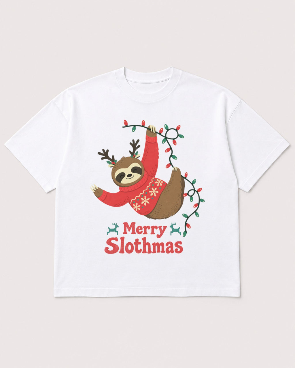 Mockup Boxy Heavyweight Tee White product