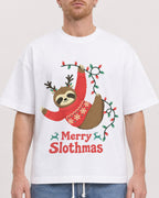Mockup Boxy Heavyweight Tee White male close-up 38