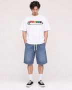 Mockup Boxy Heavyweight Tee White male full-body 03