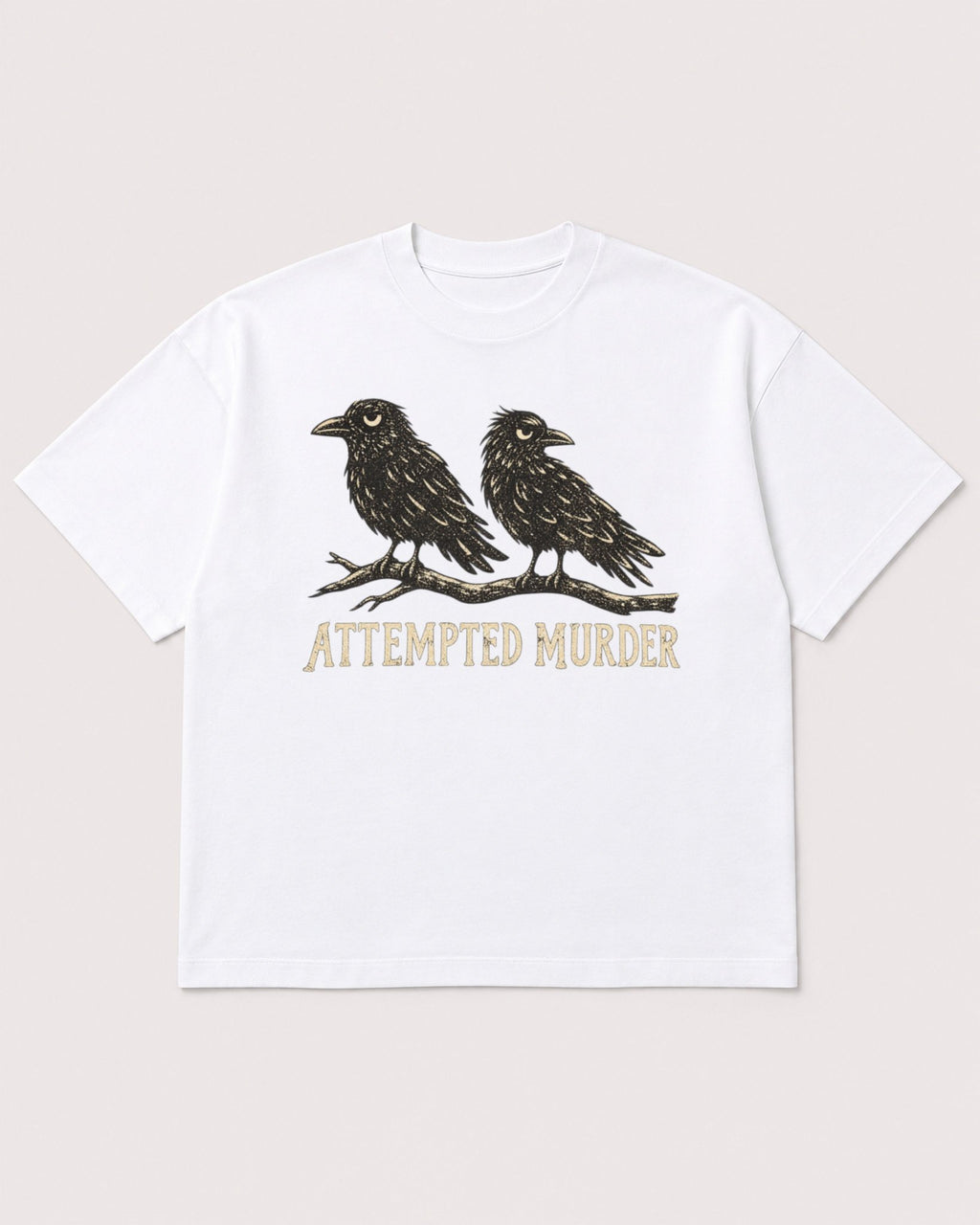 Mockup Boxy Heavyweight Tee White product