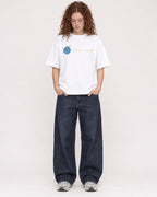 Mockup Boxy Heavyweight Tee White female full-body 09