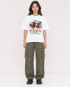 Mockup Boxy Heavyweight Tee White female full-body 02