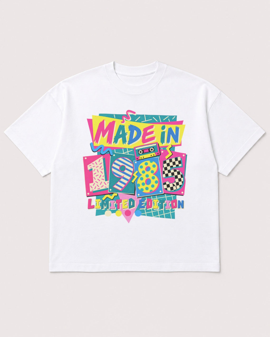 Mockup Boxy Heavyweight Tee White product