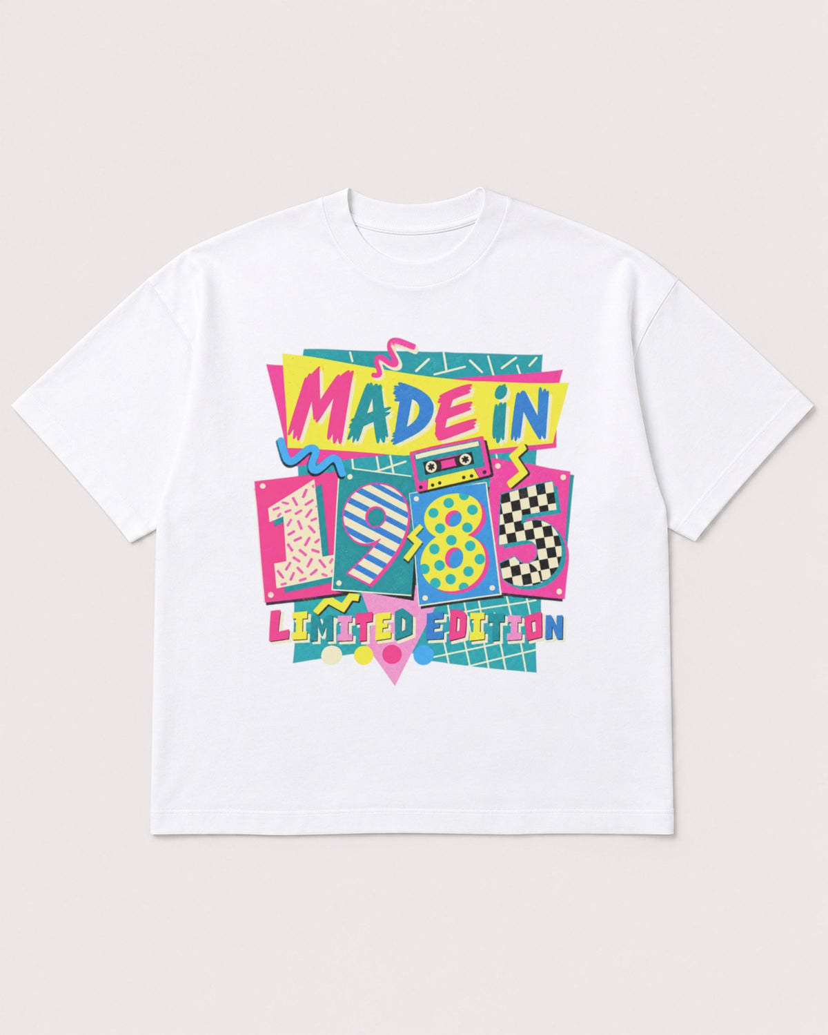 Mockup Boxy Heavyweight Tee White product
