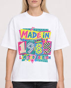 Mockup Boxy Heavyweight Tee White female close-up 08