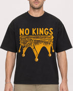 Mockup Boxy Heavyweight Tee Black male close-up 08