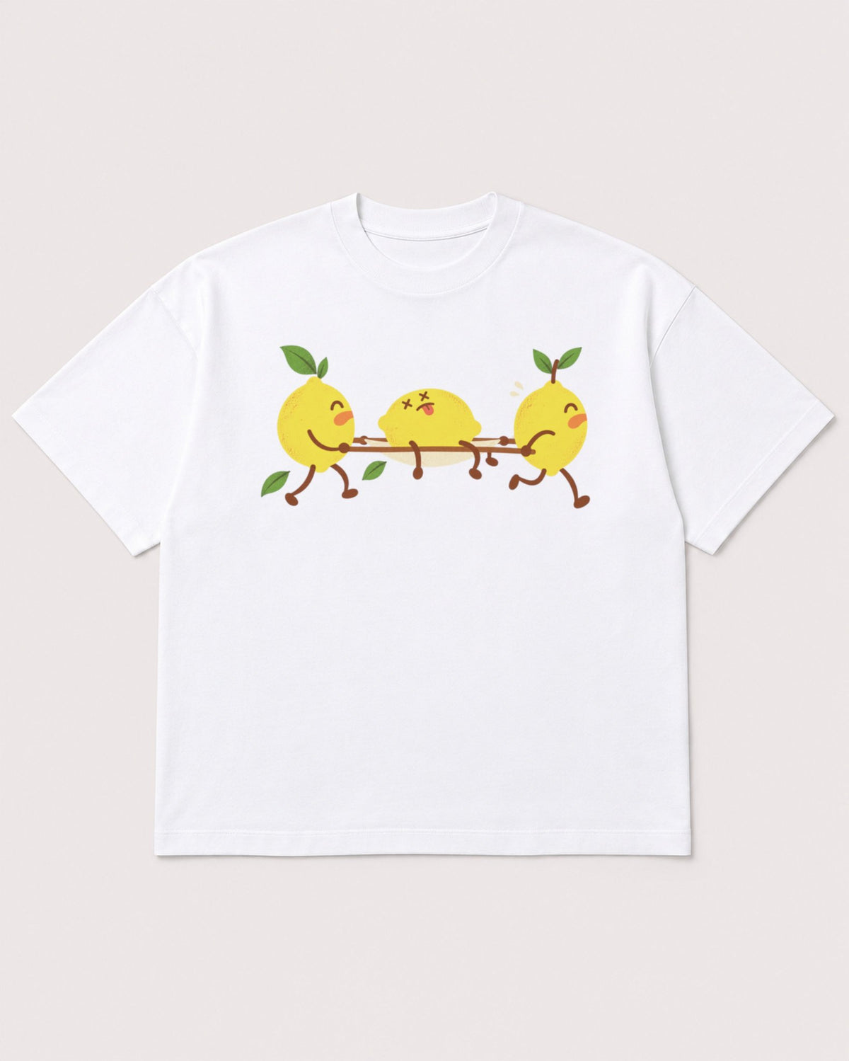 Mockup Boxy Heavyweight Tee White product