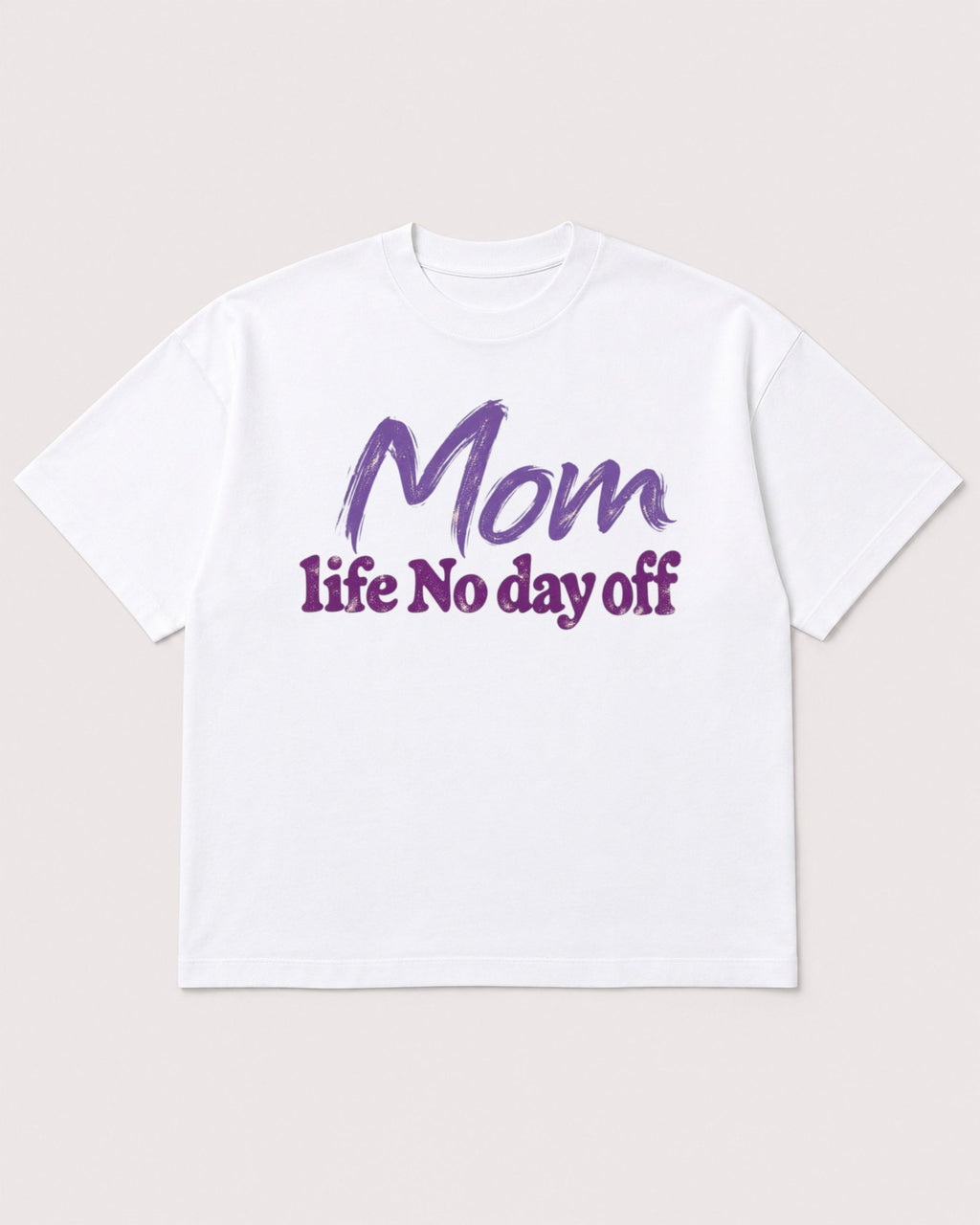 Mockup Boxy Heavyweight Tee White product
