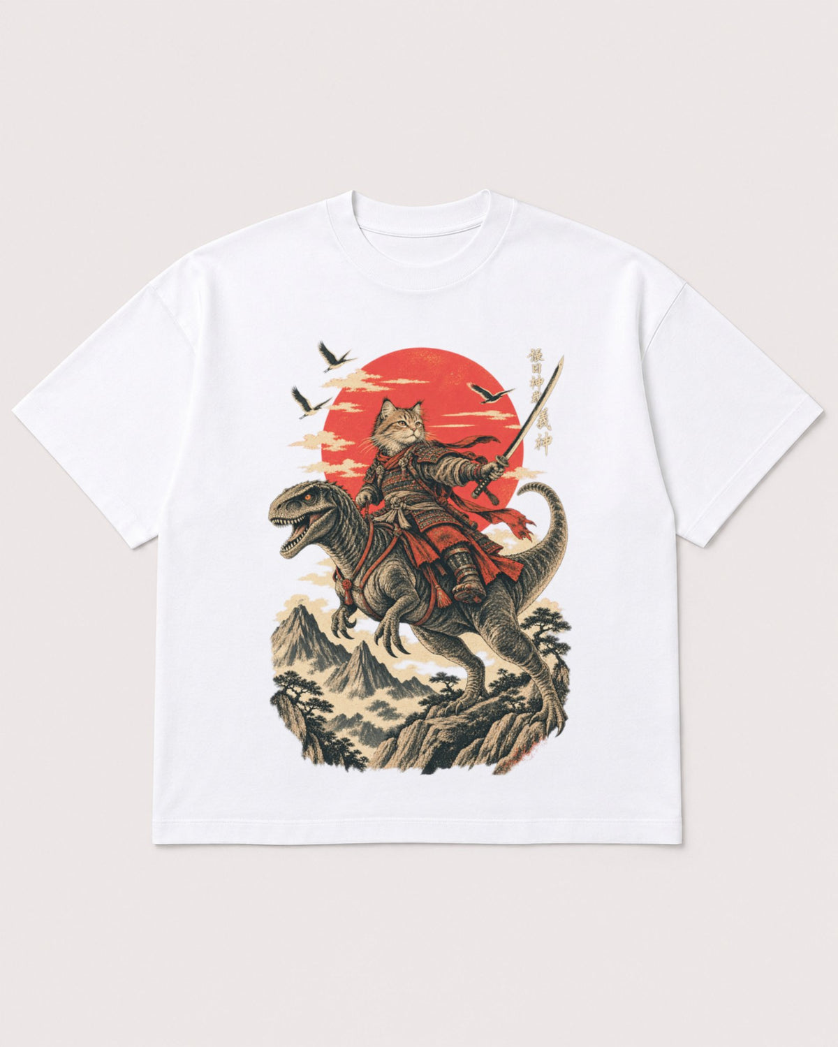 Mockup Boxy Heavyweight Tee White product
