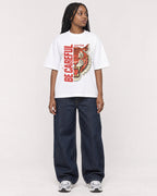 Mockup Boxy Heavyweight Tee White female full-body 04