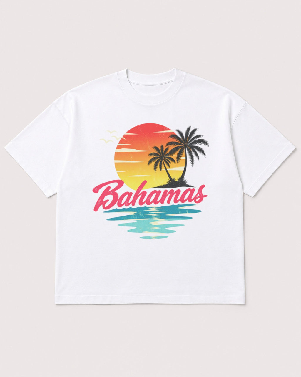 Mockup Boxy Heavyweight Tee White product