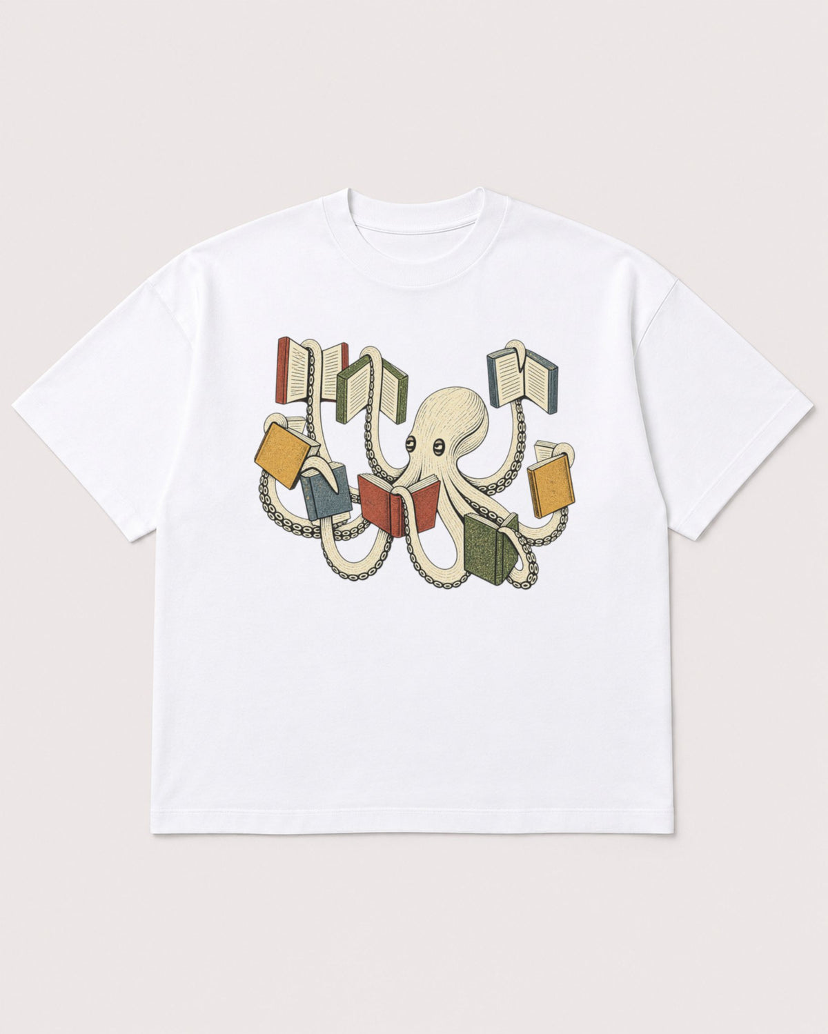 Mockup Boxy Heavyweight Tee White product