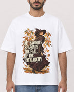 Mockup Boxy Heavyweight Tee White male close-up 27