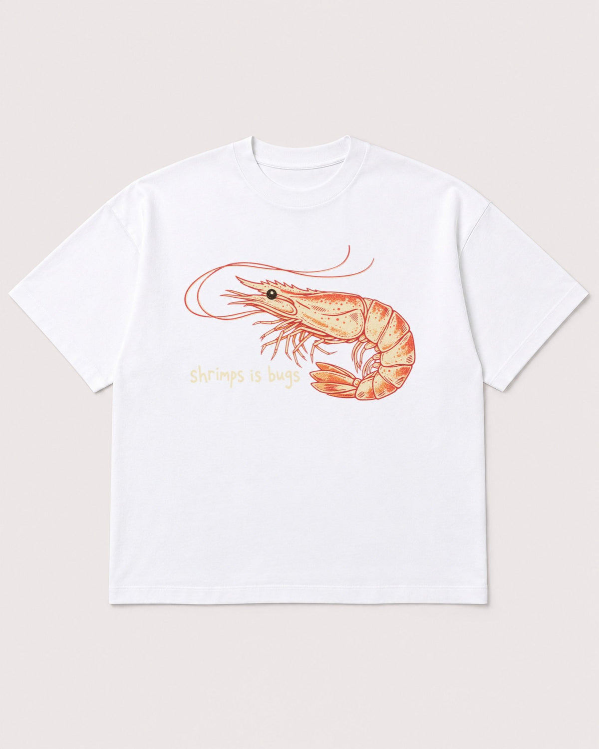 Mockup Boxy Heavyweight Tee White product
