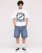 Mockup Boxy Heavyweight Tee White male full-body 03