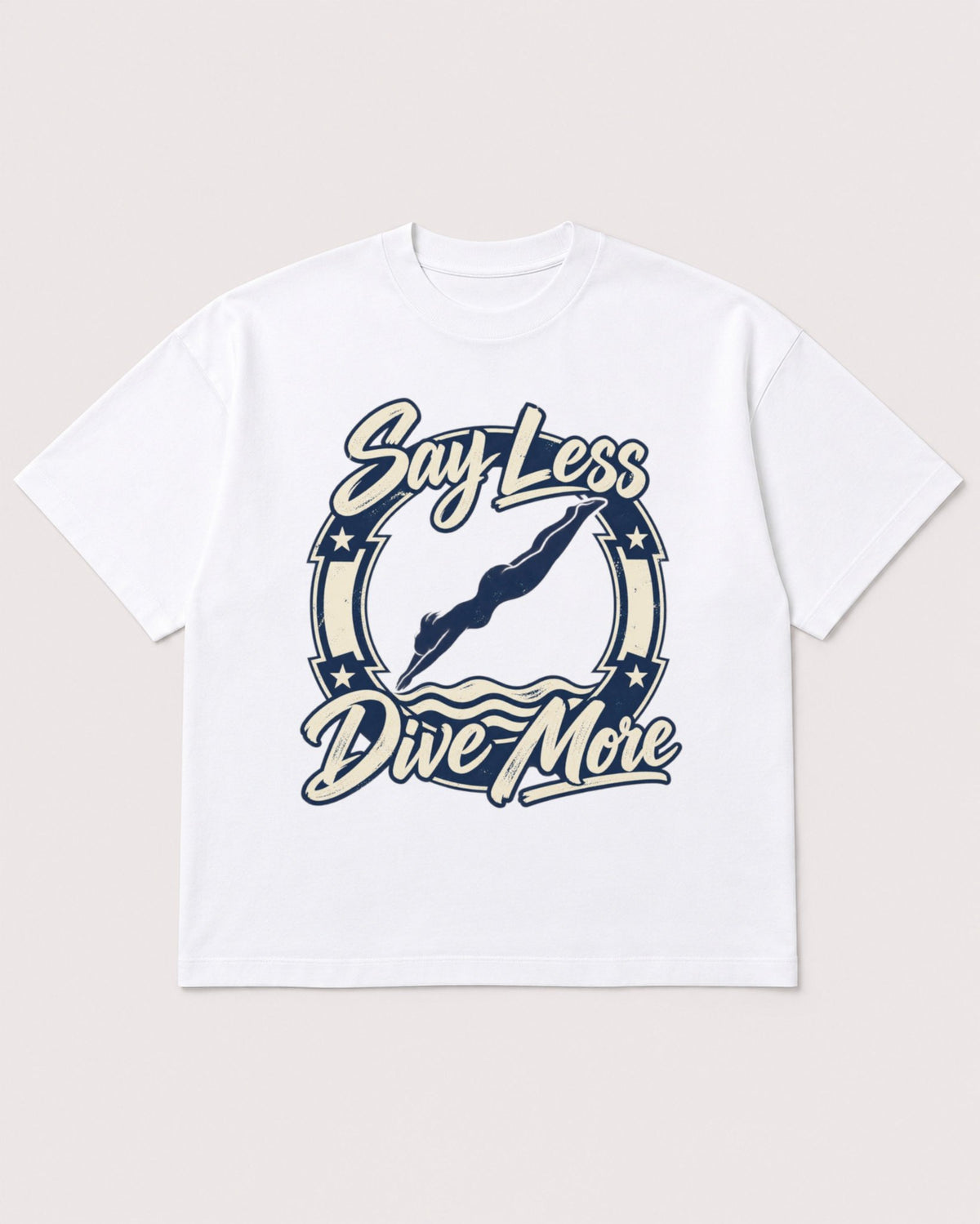 Mockup Boxy Heavyweight Tee White product
