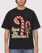 Mockup Boxy Heavyweight Tee Black male close-up 06