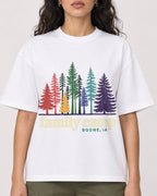 Mockup Boxy Heavyweight Tee White female close-up 07