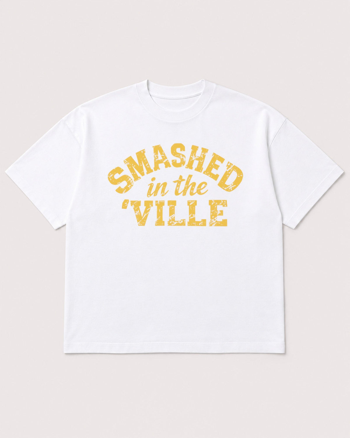 Mockup Boxy Heavyweight Tee White product
