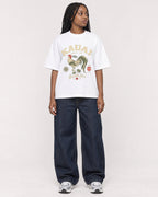 Mockup Boxy Heavyweight Tee White female full-body 04