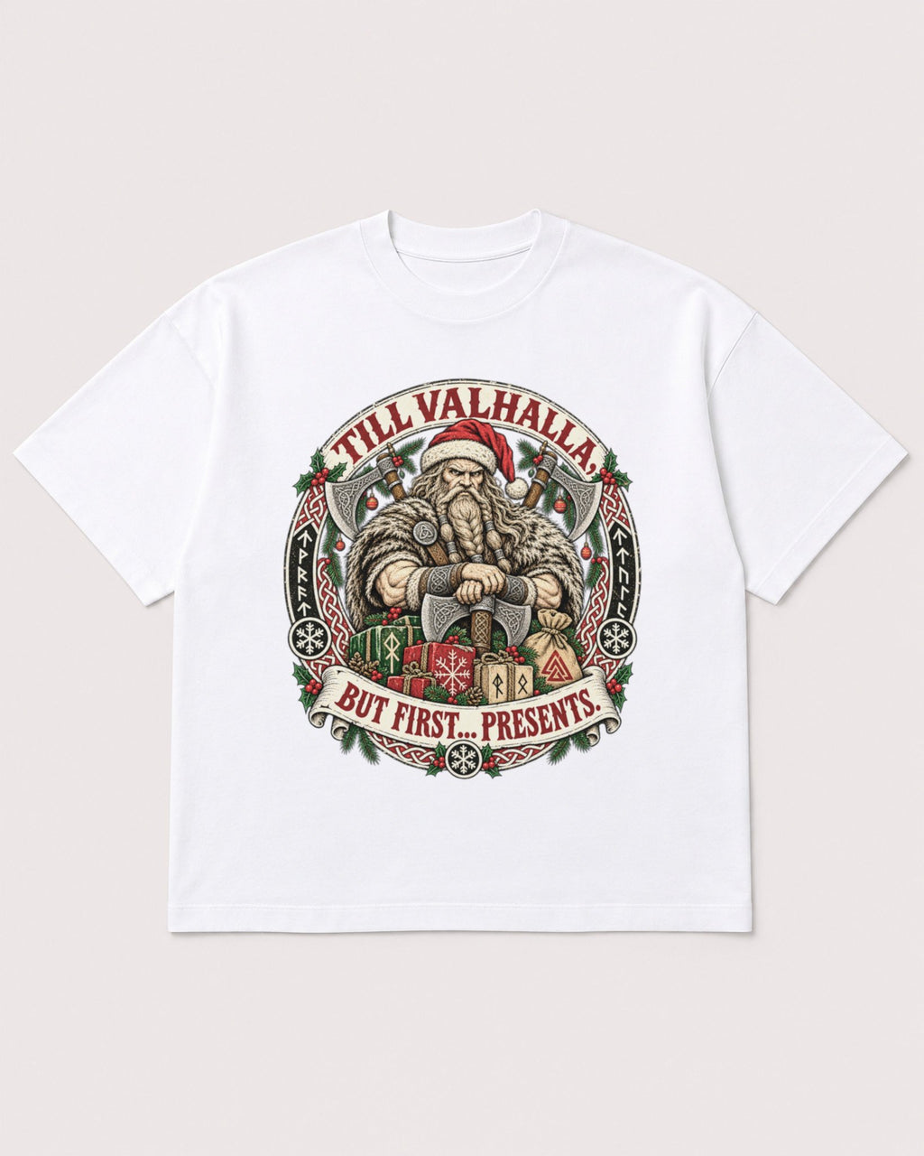 Mockup Boxy Heavyweight Tee White product