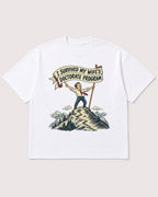 Mockup Boxy Heavyweight Tee White product