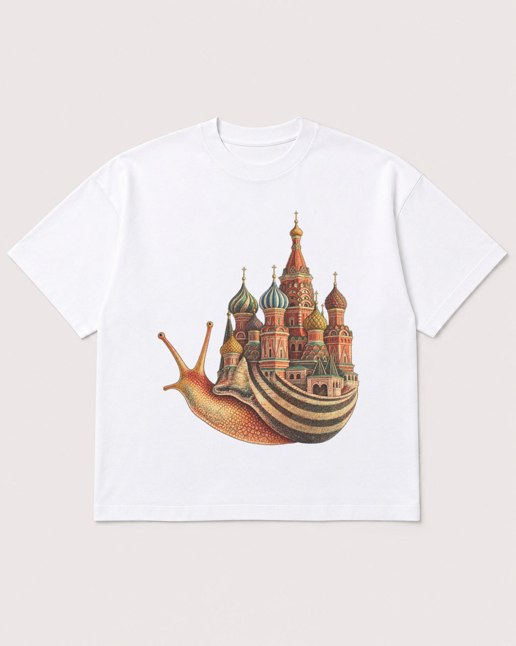 Mockup Boxy Heavyweight Tee White product