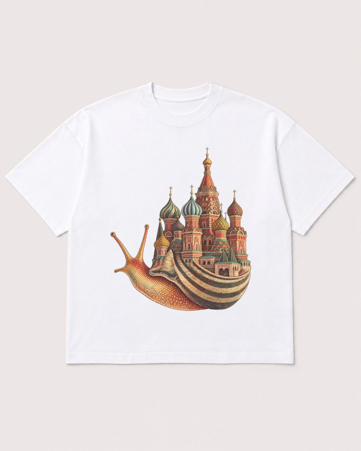 Mockup Boxy Heavyweight Tee White product