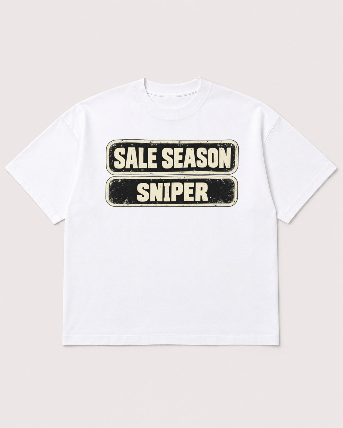Mockup Boxy Heavyweight Tee White product